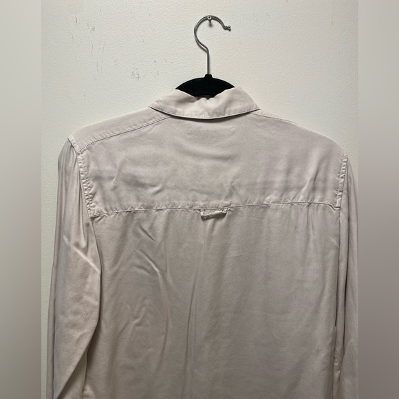 Zara Lyocell Button Down Shirt - Picture 4 of 7